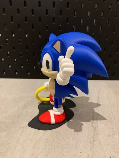 Sonic Knuckles and Shadow 3D Printed Models (Free Postage)