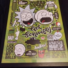 framed poster