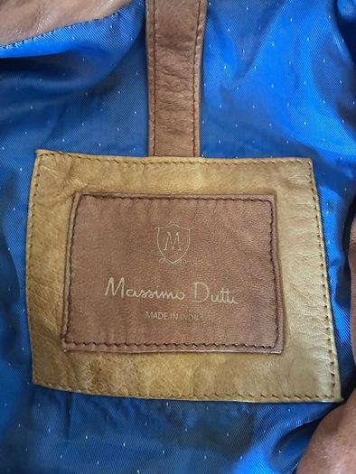 Massimo Dutti Leather Jacket