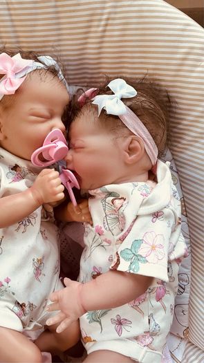 doll  reborn twins very cute