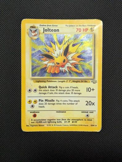 Jolteon - 4/64 Jungle - Pokemon Card