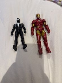 iron man and spider man