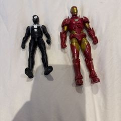 iron man and spider man