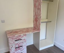 Wardrobe and Vanity Unit