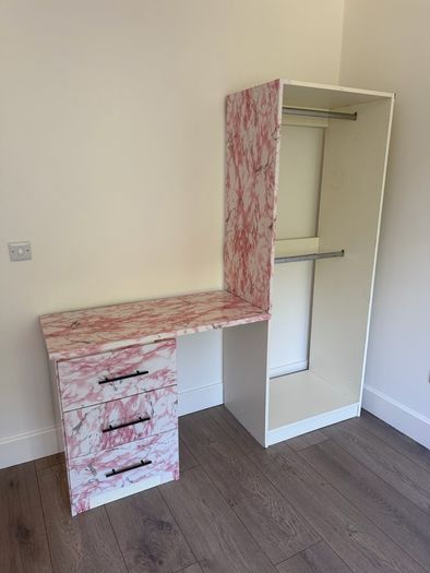 Wardrobe and Vanity Unit