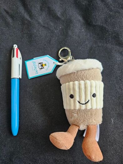Jellycat Amuseables Coffee-to-Go Bag Charm