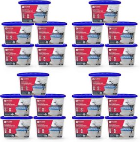 Moisture Absorber Dehumidifier - Condensation Remover for Damp, Mould, Home, Wardrobe, Kitchen, Bathroom, Basement, Garage, Bedroom, Caravan, Office - 20 Pack/500ml