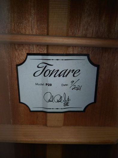 PRS P20 Tonare Parlour Guitar