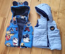 Two baby boy vests
