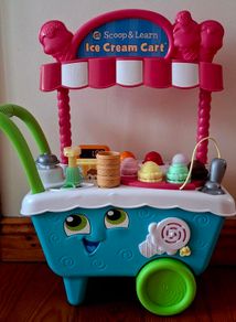 Leap frog ice cream cart