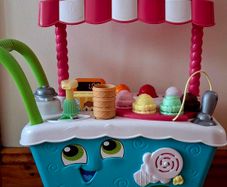 Leap frog ice cream cart