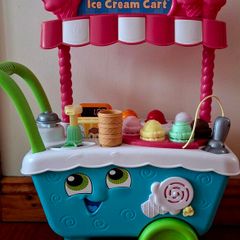 Leap frog ice cream cart