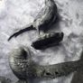 vintage brass pheasants figures Image 5