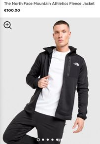 Teenager's North Face fleece jacket size XXL - worn