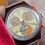 Vintage Swiss Made Swatch Watch Chronograph 1990s Collectable Swatch Image 2