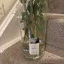 Free Post or Free Large Glass Vase - Wicker Stair Basket with Handle see all photos - as new Image 8