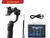 Original S5 3 Axis Gimbal Handheld Stabilizer For Video Record Vlog Live For Mobile Smartphone Action Camera Gopro