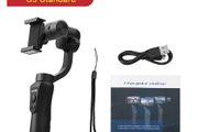 Original S5 3 Axis Gimbal Handheld Stabilizer For Video Record Vlog Live For Mobile Smartphone Action Camera Gopro