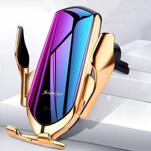 New Electronic Car Phone Holder 10W 3.0A Induction Wireless Quick Charger #1071