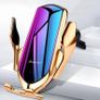 New Electronic Car Phone Holder 10W 3.0A Induction Wireless Quick Charger #1071 Image 9