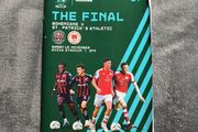 St Patrick athletic vs bohemians fc final match program