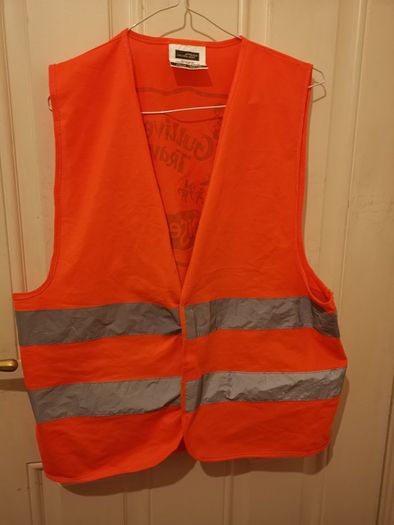 Kids high viz /high visability gilet / sleeveless