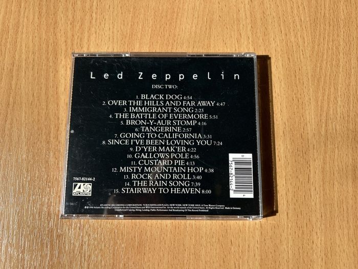 Led Zeppelin - 4 CD BoxSet (4)