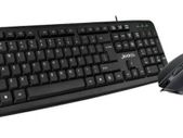 usb keyboard JEDEL Standard 104 USB Keyboard & Optical Mouse Set - Black (Retail Box) - G11