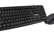 usb keyboard JEDEL Standard 104 USB Keyboard &amp; Optical Mouse Set - Black (Retail Box) - G11