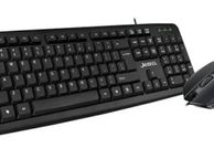 main image for ad usb keyboard JEDEL Standard 104 USB Keyboard &amp; Optical Mouse Set - Black (Retail Box) - G11