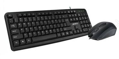 usb keyboard JEDEL Standard 104 USB Keyboard & Optical Mouse Set - Black (Retail Box) - G11
