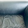 Leather & chrome 2 seater sofa Kebe 1980s Bauhaus Image 3