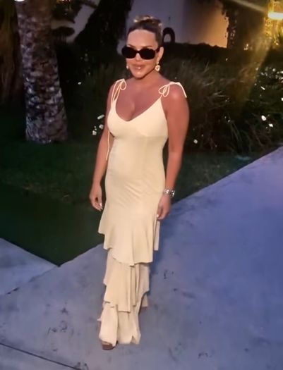 yellow maxi dress