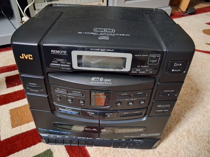 jvc stereo boom nox vintage pc xc30