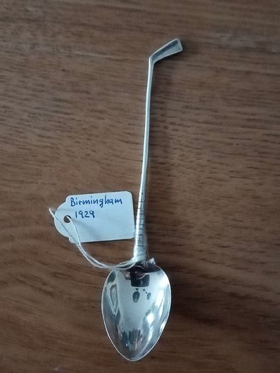 Antique silver spoons