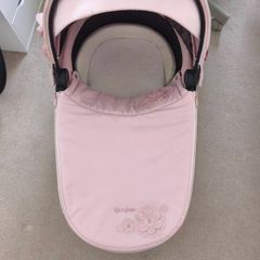 Cybex Priam Lux Carry Cot - Pale Blush