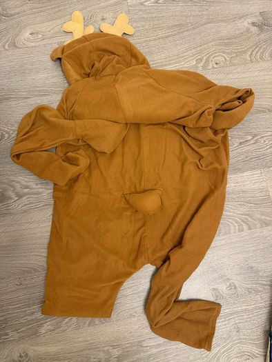 Reindeer costume pajama