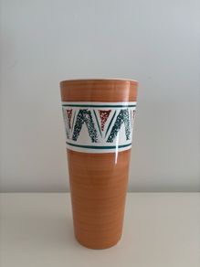 Hand Painted Ceramic Vase