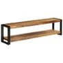TV Cabinet 150x30x40 cm Solid Mango Wood Image 4