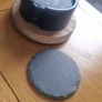 Handmade Industrial Slate Coaster Holder 6 Coasters Image 2