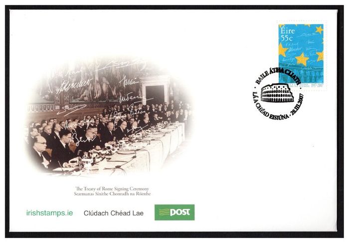 Collection 2007 Ireland Commemorative Stamps An Post First Day Cover (FDC). Collection of 26 covers.