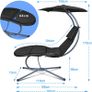 Floating Lounger with Adjustable Sun Canopy and Image 5