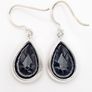 Smoky Quartz Sterling Silver Earrings Image 3