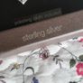sterling silver necklace and matching earrings Image 8