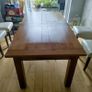 Solid Wood (Oak) extendable dining table & chairs Image 3