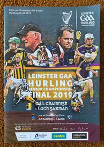 2019 Kilkenny v Wexford - GAA Leinster Senior Hurling Final Programme