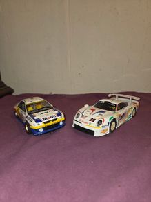 Two Hornby Scalextric Models