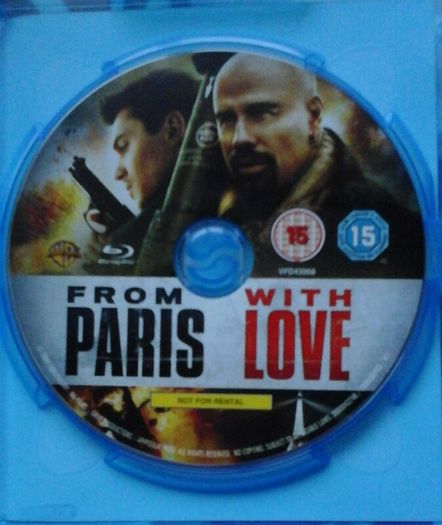From Paris With Love (2010) [Blu-ray Movie]From Paris With Love (2010) John Travolta & Johnathan Rhys Meyers [Blu-ray Movie]