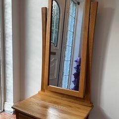 Cheval Full-Length Mirror with Base