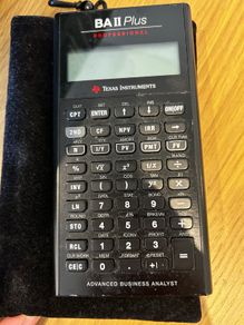 Financial Calculator for CFA exam